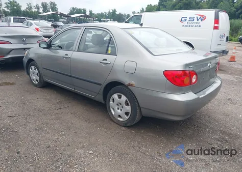 2004 Toyota Corolla Ce из США, поврежденный, VIN JTDBR32E342035487